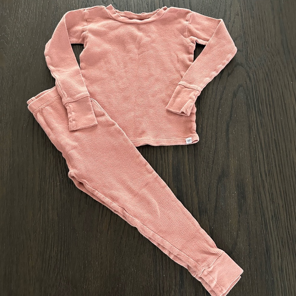The Honest Company Pink Kids Pajama Set